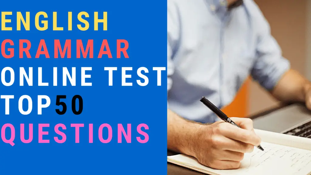 English Grammar Online Test