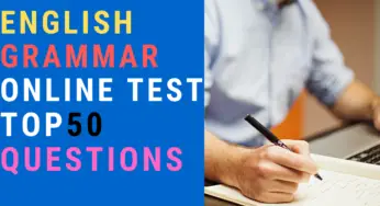 English Grammar Online Test